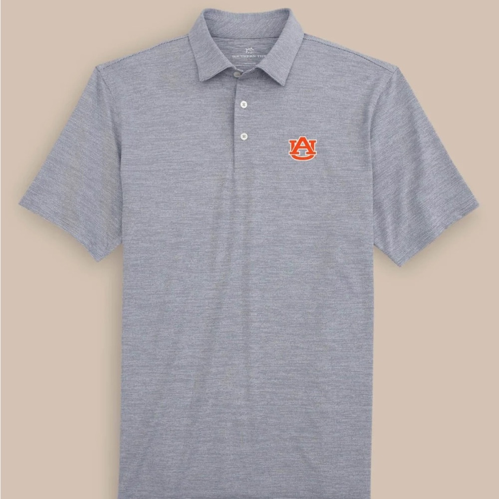 Southern Tide Auburn Men's L Navy Polo Shirt, NWT